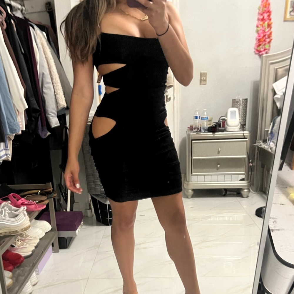 Ohpolly black mini sexy